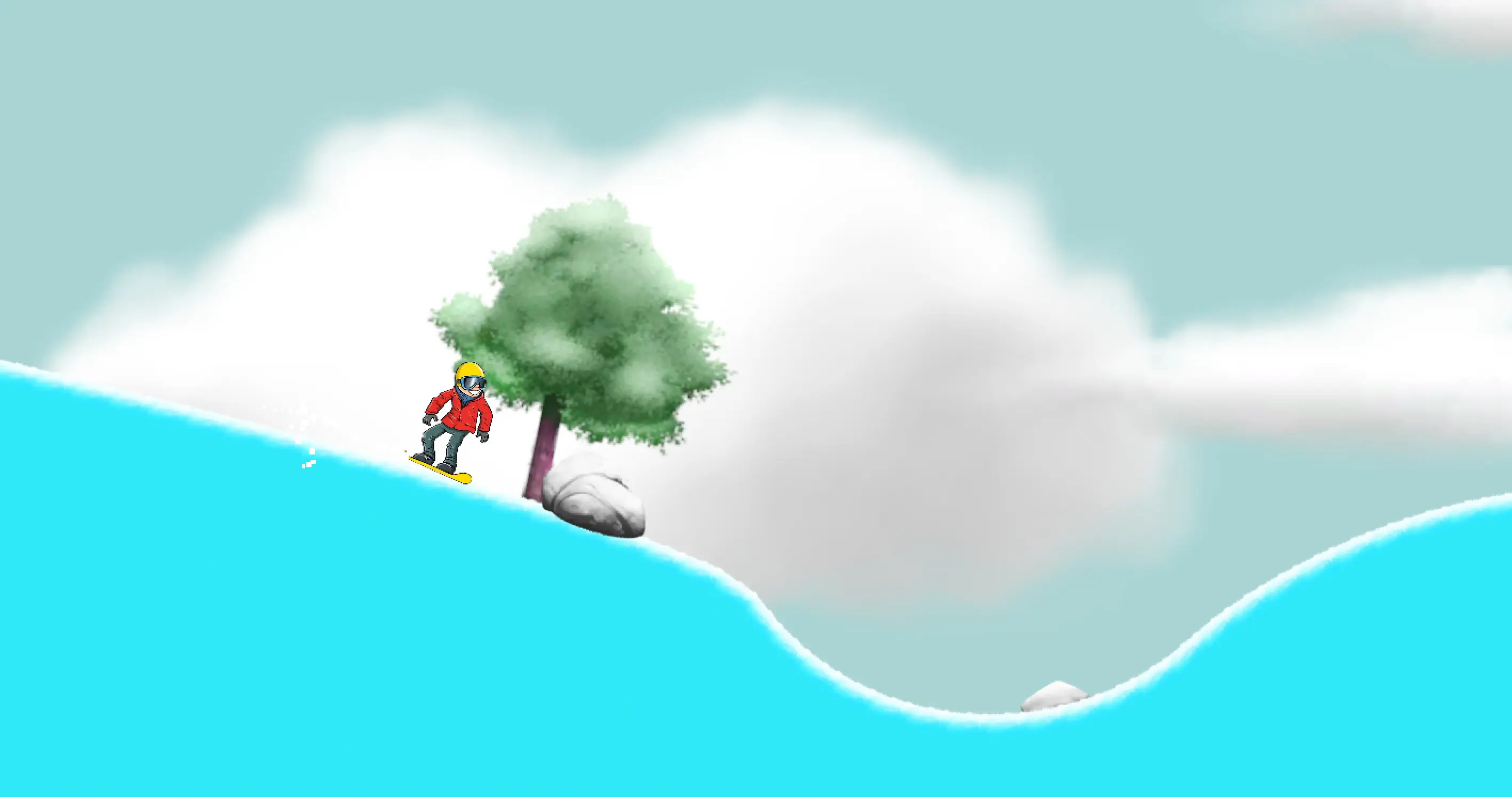 snow-boarder